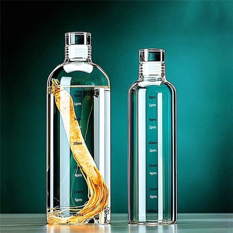 Bouteille d'eau de sport en ve - Outdoor Sport Glass Water Bottle avis et prix