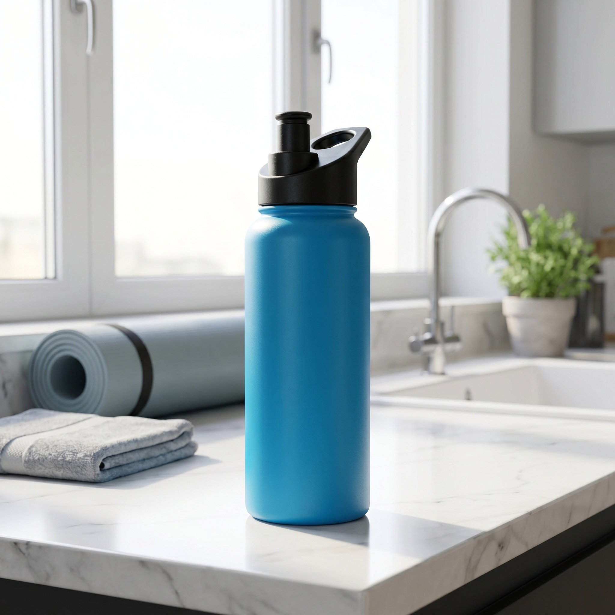 2 pièces, couvercle de buse à  - Outdoor Sport Glass Water Bottle avis et prix
